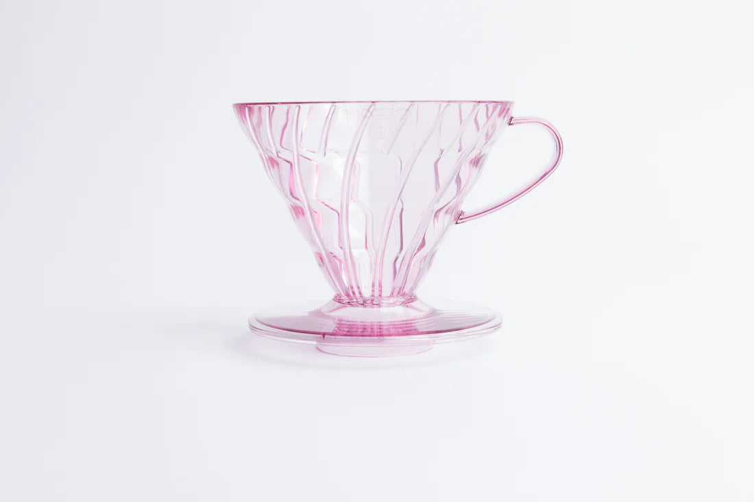 Hario V60 Plastic Coffee Dripper, Size 02, Clear
